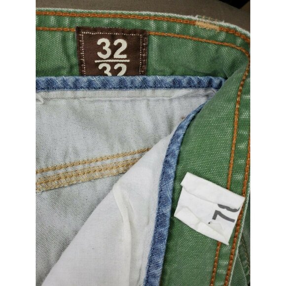 Rare Mint Condition Red Head Green Men’s Zip-Up Jeans Size 31x30.5 – Stylish - Picture 11 of 12